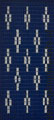 fly screen with synthetic threads