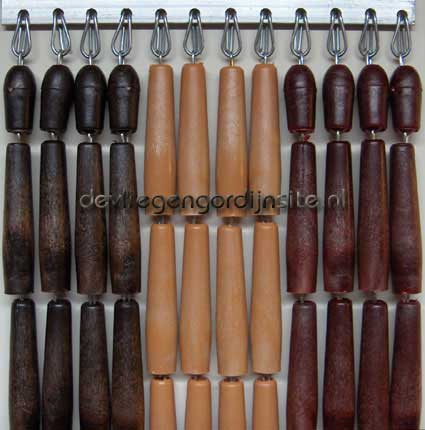 kleuren hulzen vliegengordijnen